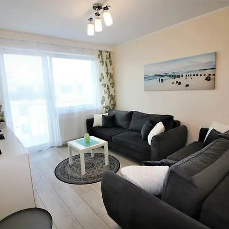 Appartement Superior Pastelowy Przy Plazy Kołobrzeg