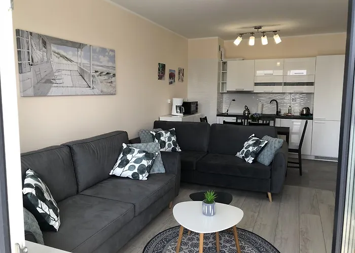 شقة Superior Pastelowy Przy Plazy